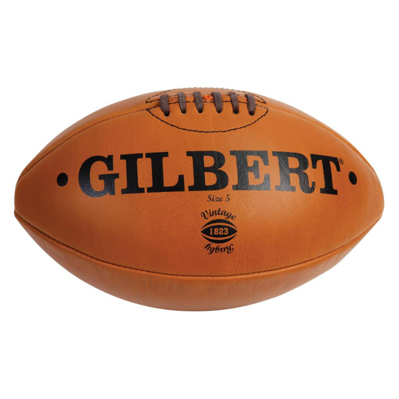 Gilbert Balón Rugby Vintage Leather Cuero